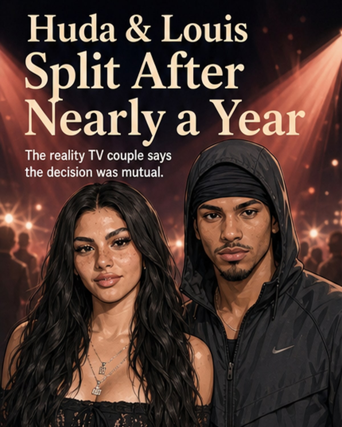 Huda Mustafa & Louis Russell Split