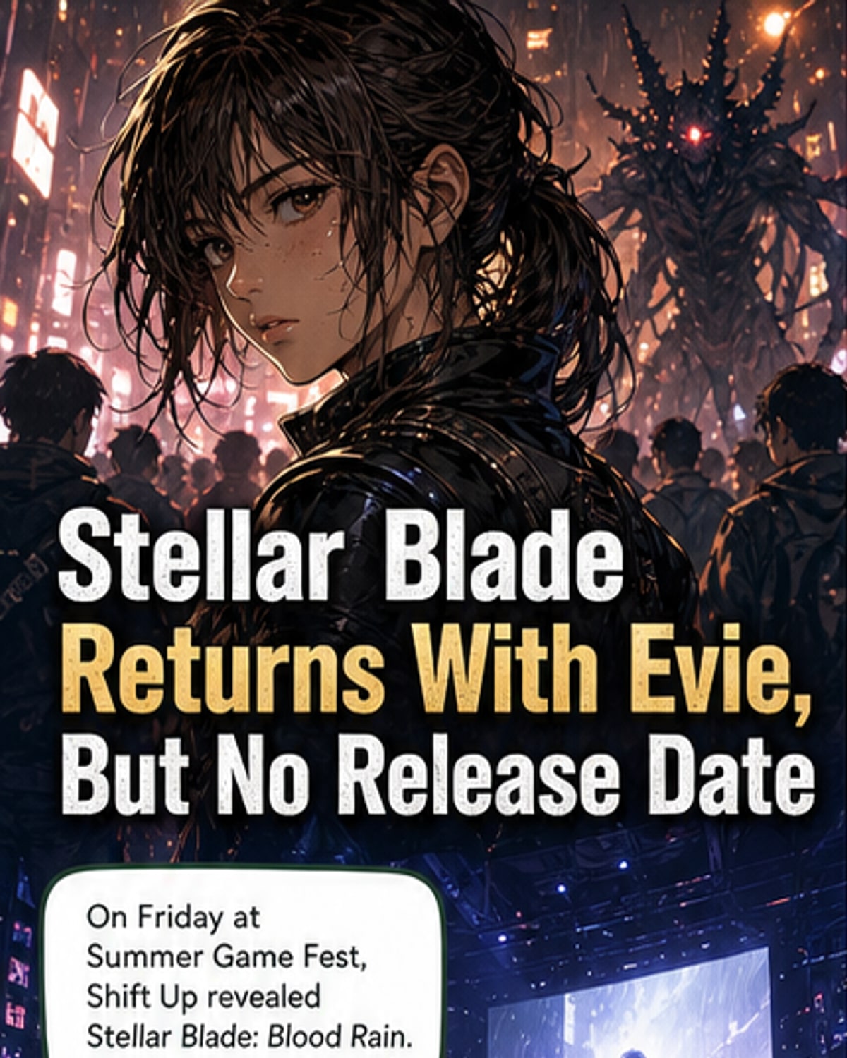 Stellar Blade sequel revealed