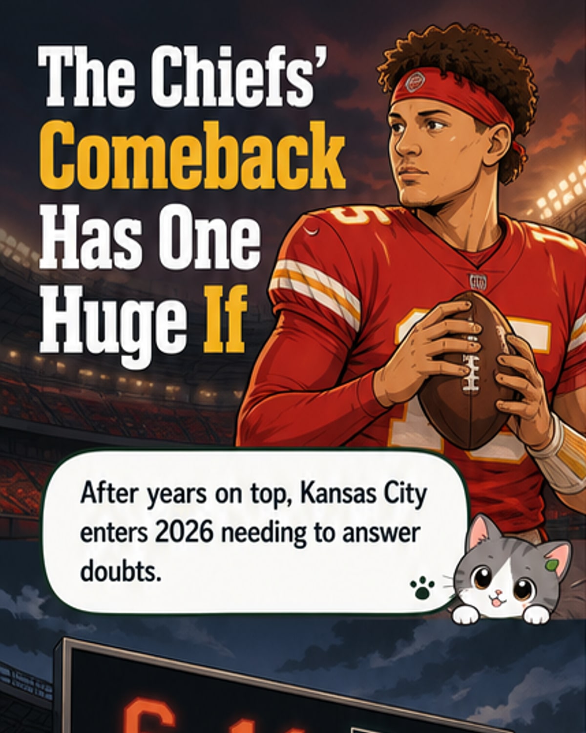 Chiefs’ AFC West hopes hinge on Mahomes’ recovery