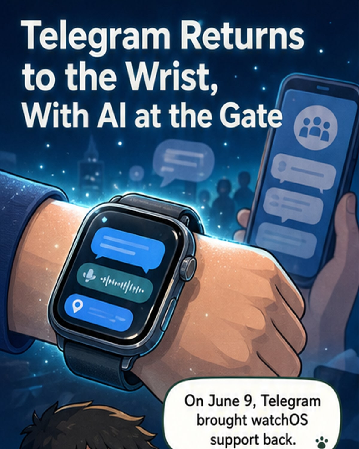 Telegram’s Smartwatch Comeback