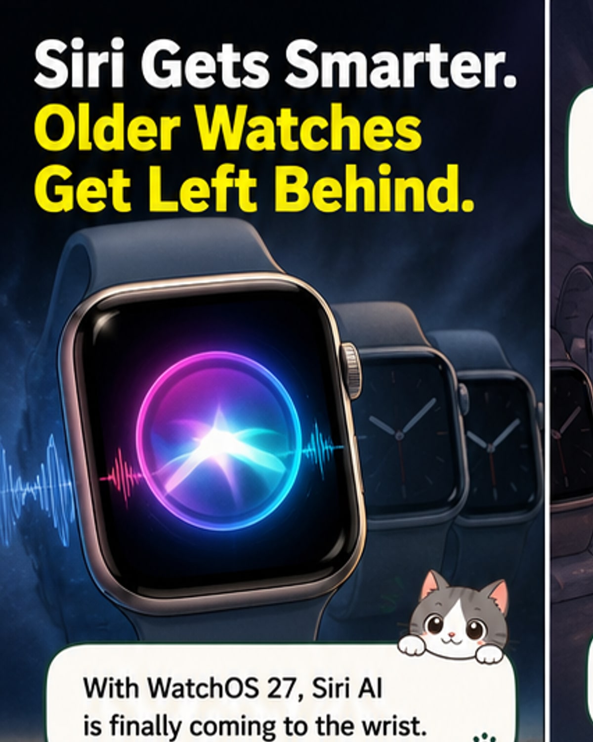 WatchOS 27 Drops Older Apple Watches