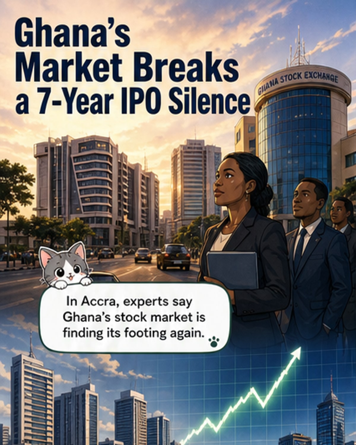 Ghana’s market rebounds after 7-year IPO drought