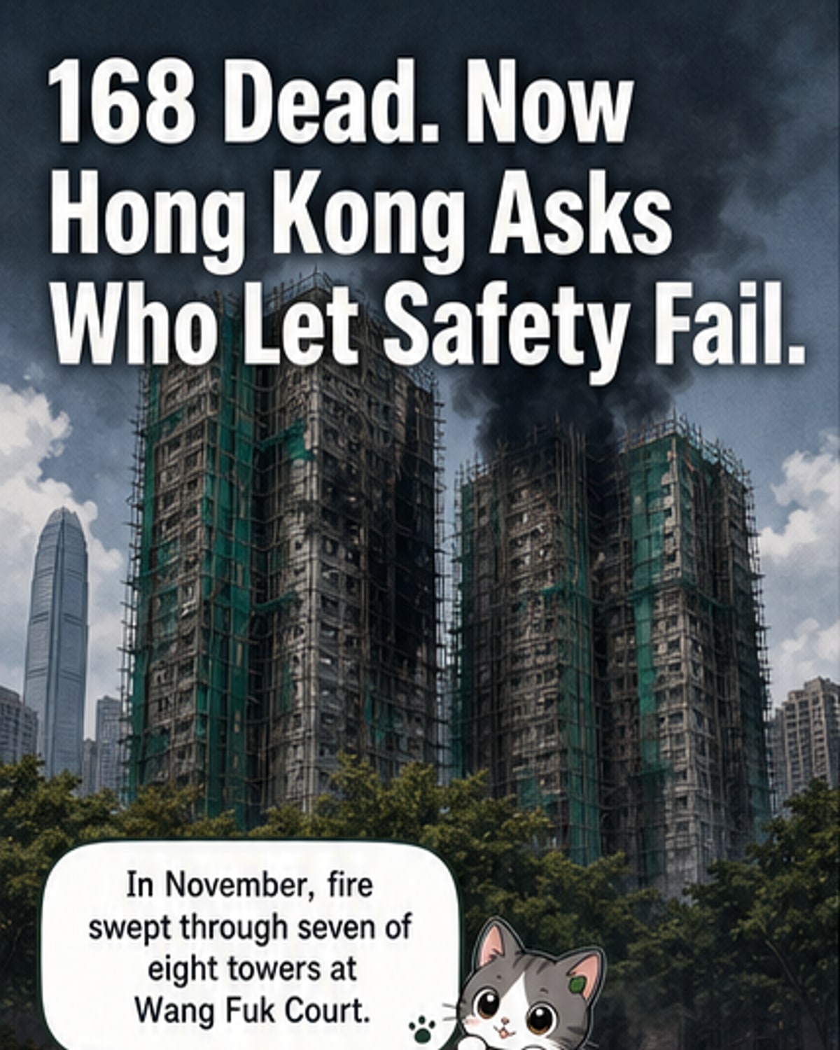 Manslaughter Charges in HK Fire Tragedy