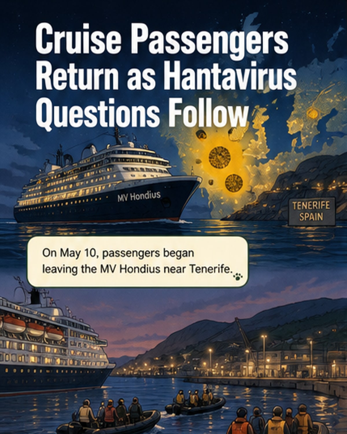 Hantavirus Outbreak Hits Cruise Ship
