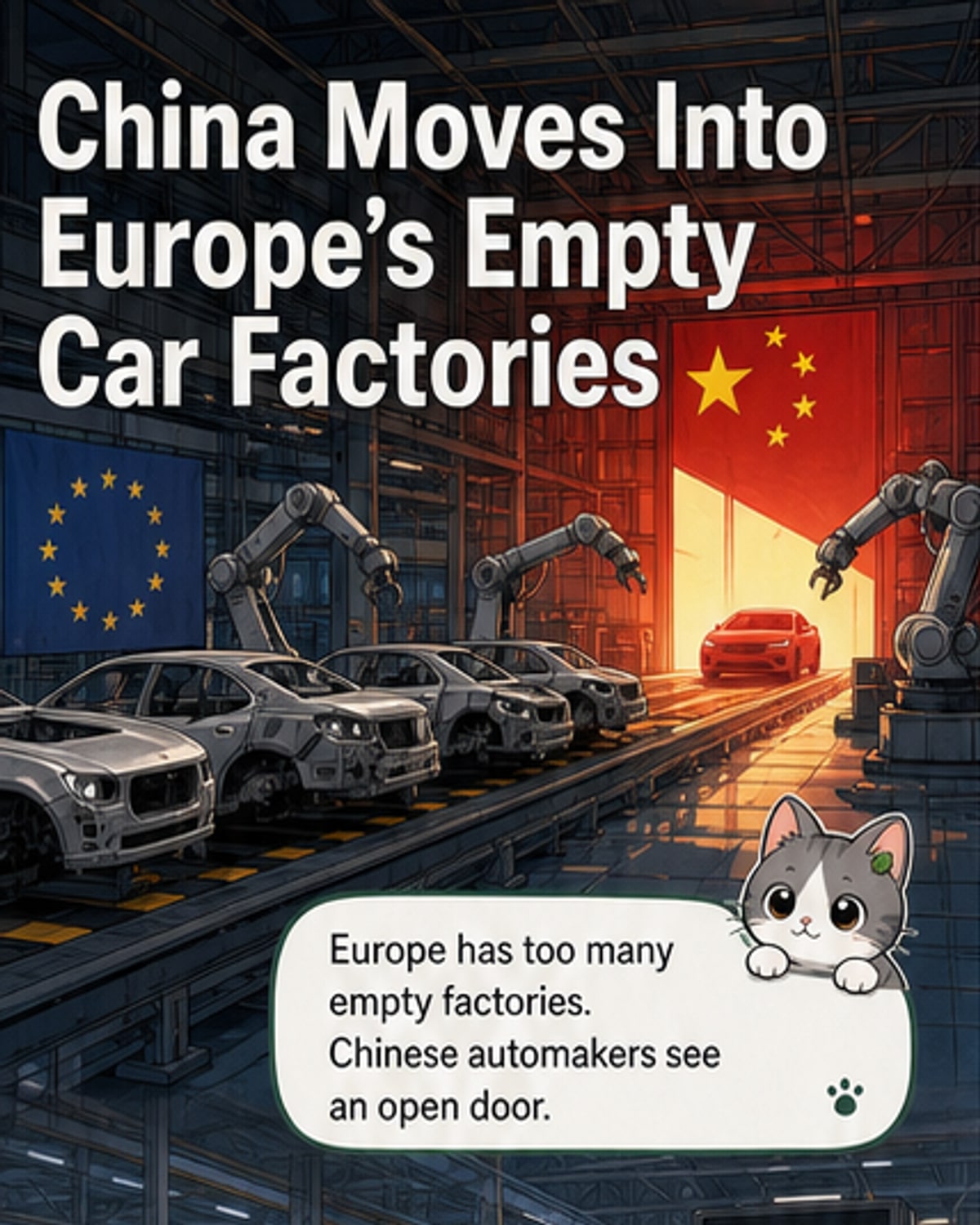 China Moves Into Europe’s Empty Factories