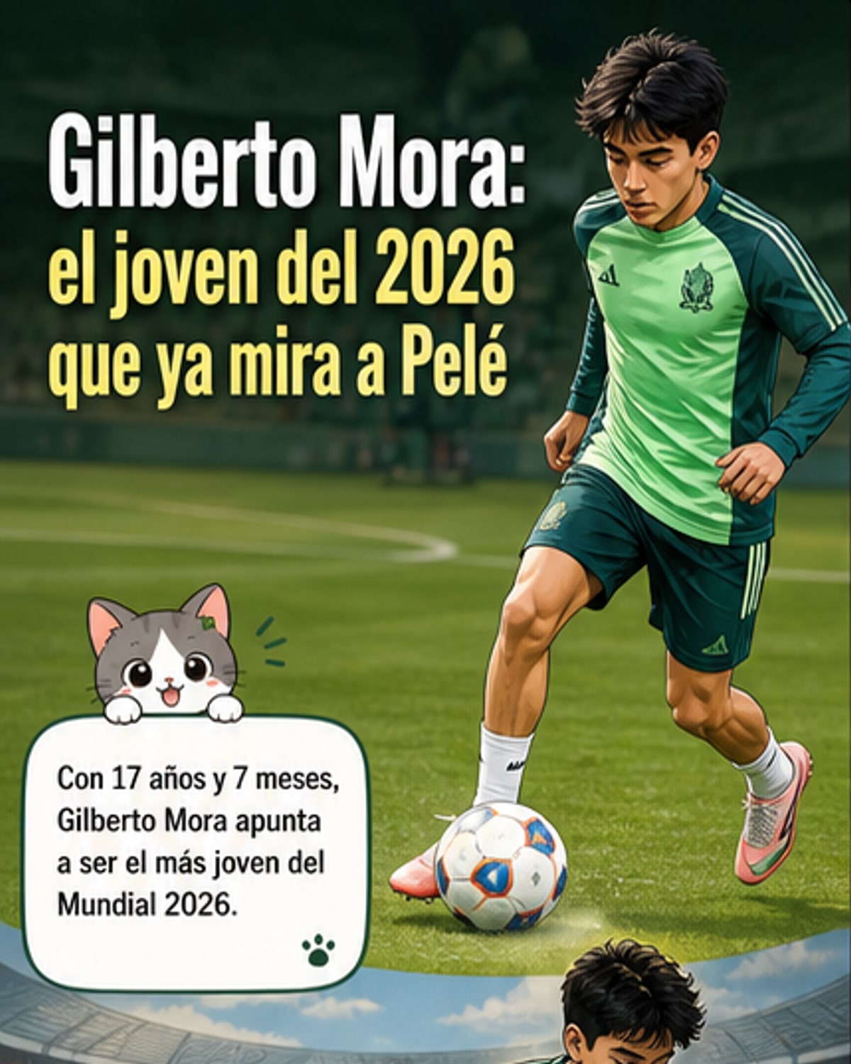 El debut más joven del Mundial 2026
