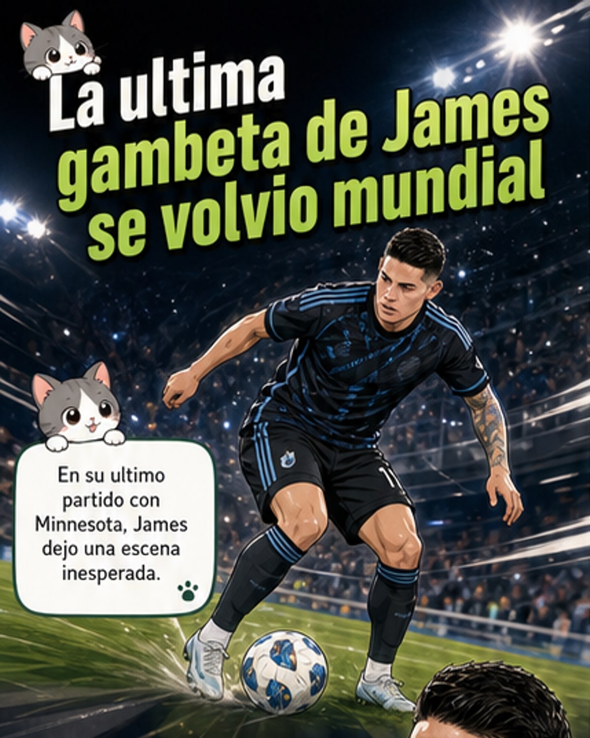 La jugada de James que rinde homenaje a Maradona