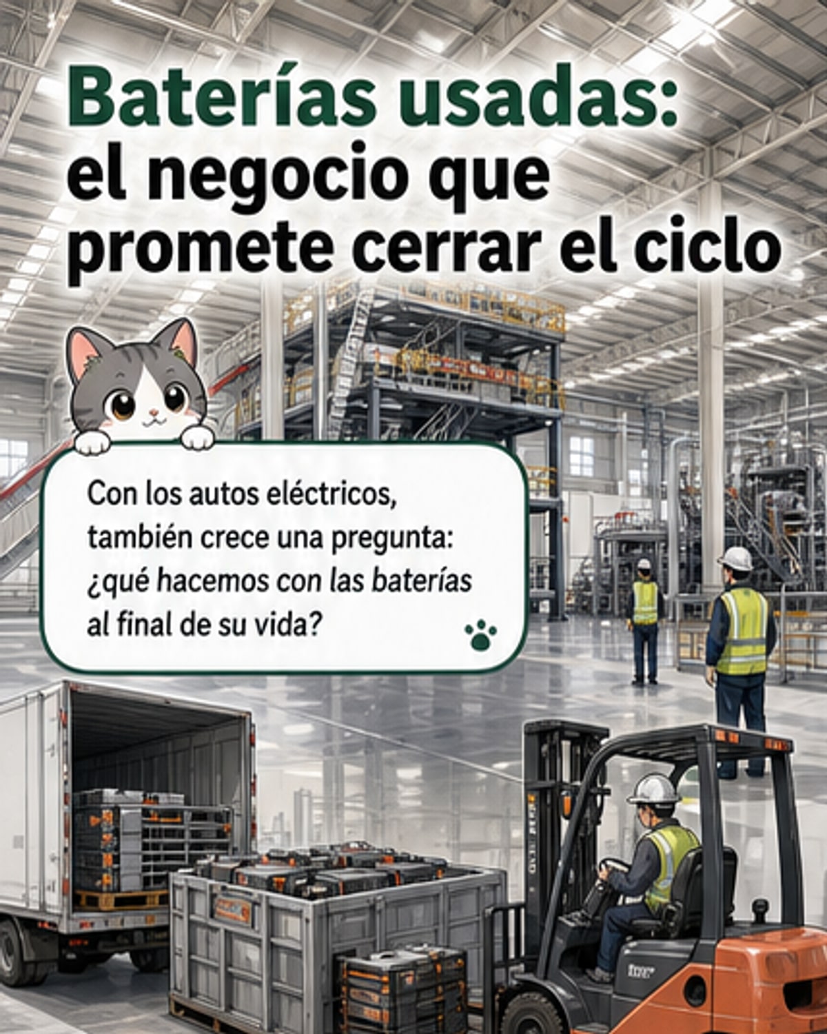 Cómo Jereh convierte baterías usadas en recursos