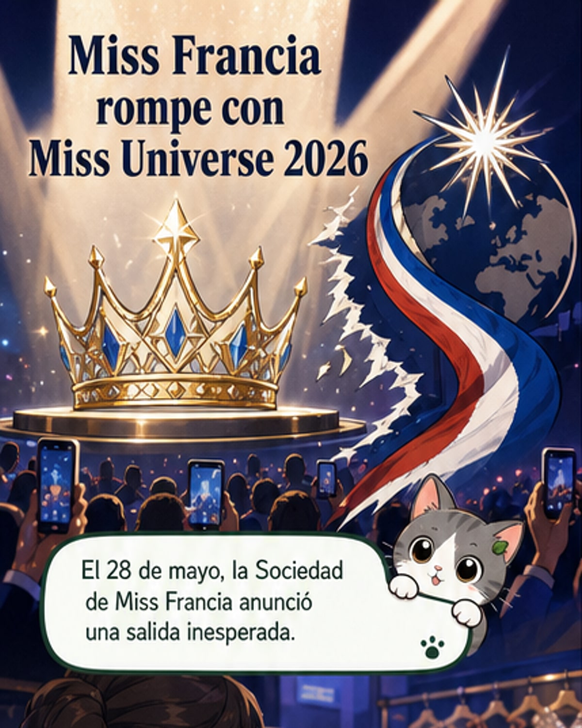 Francia se retira de Miss Universe 2026