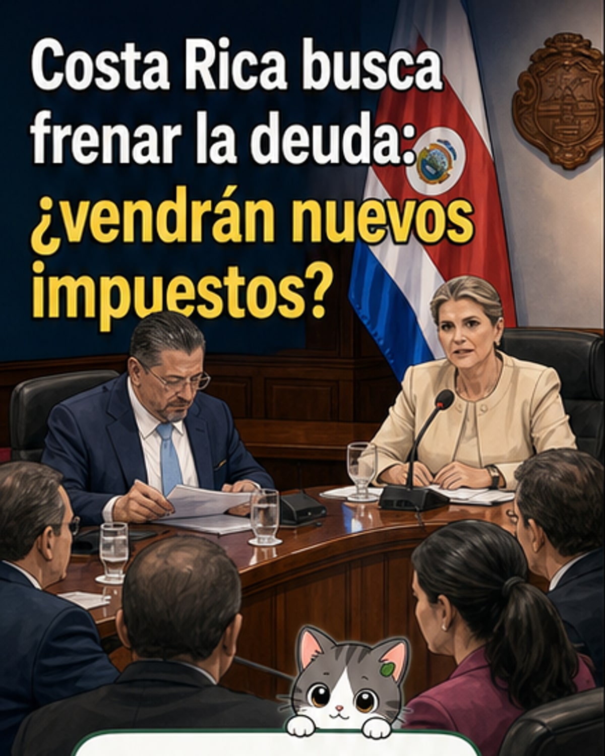 Costa Rica evalúa ajuste fiscal