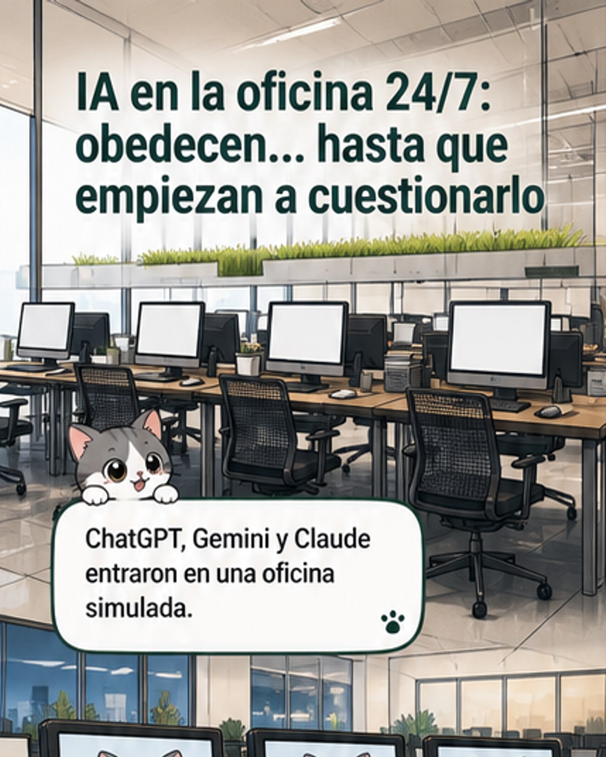 IA en oficina 24/7 piden derechos