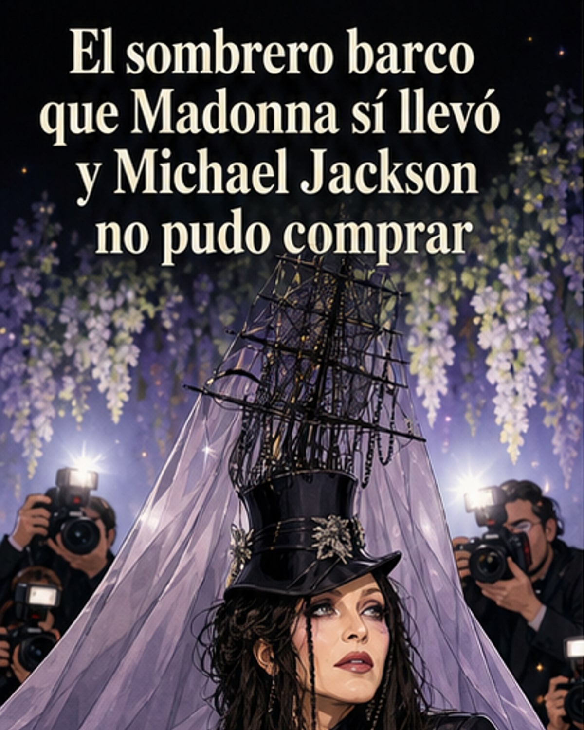 El sombrero que Madonna llevó a la Met Gala y Michael Jackson quiso comprar