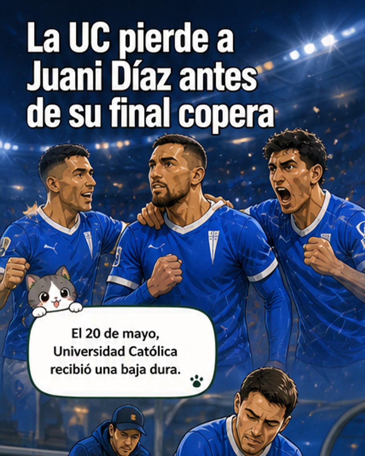 UC pierde a su defensa clave antes del duelo con Barcelona