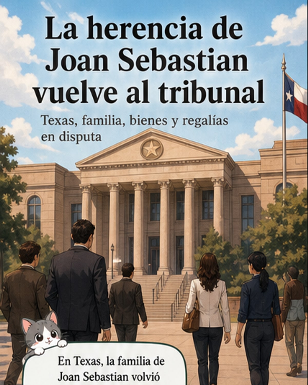 Herederos de Joan Sebastián en Texas