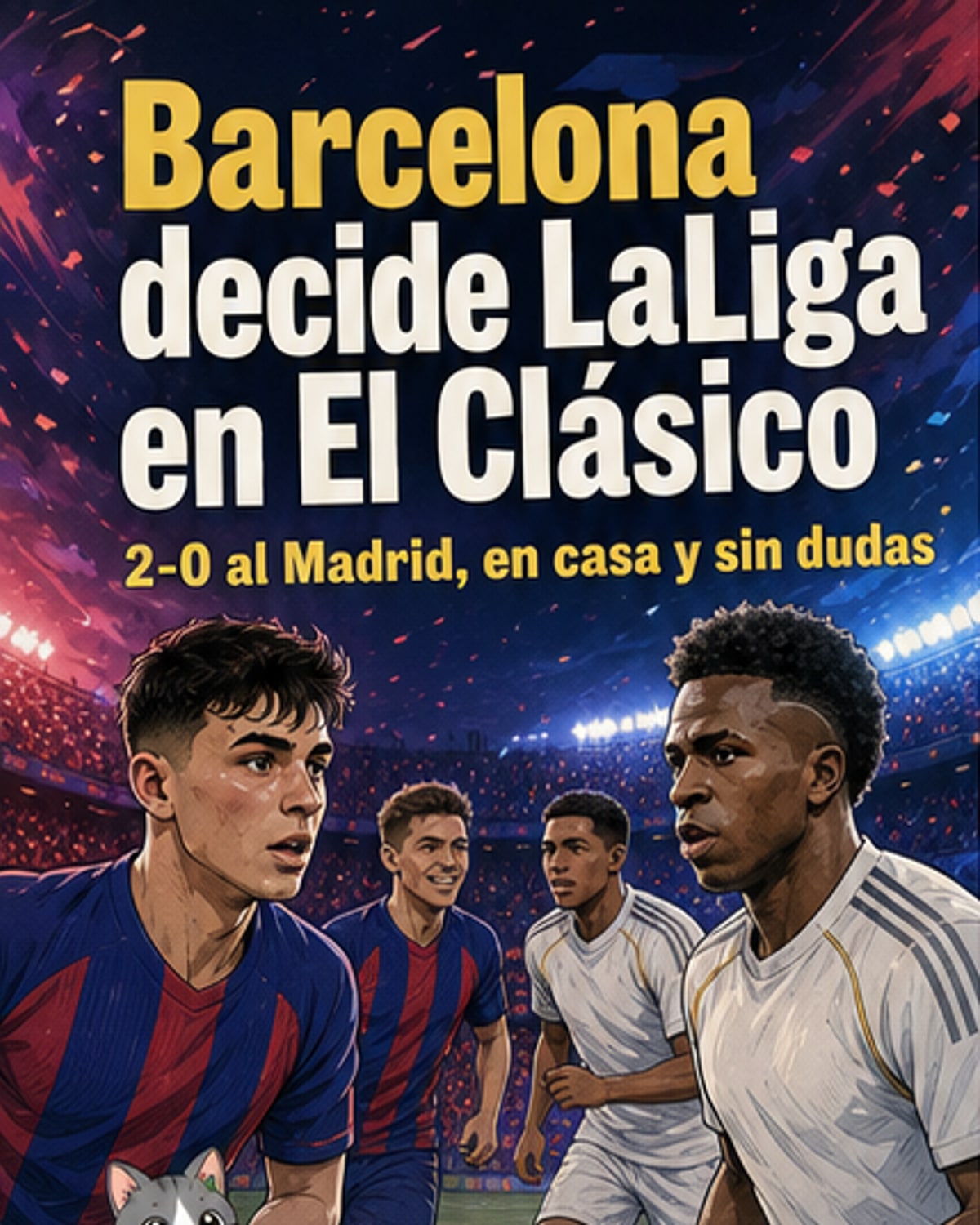 Barcelona se corona en el Clásico