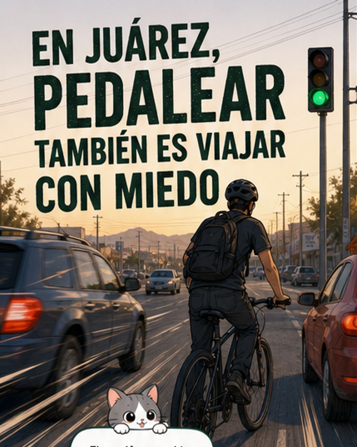 Pedalear en Juárez: viajar con el miedo al lado