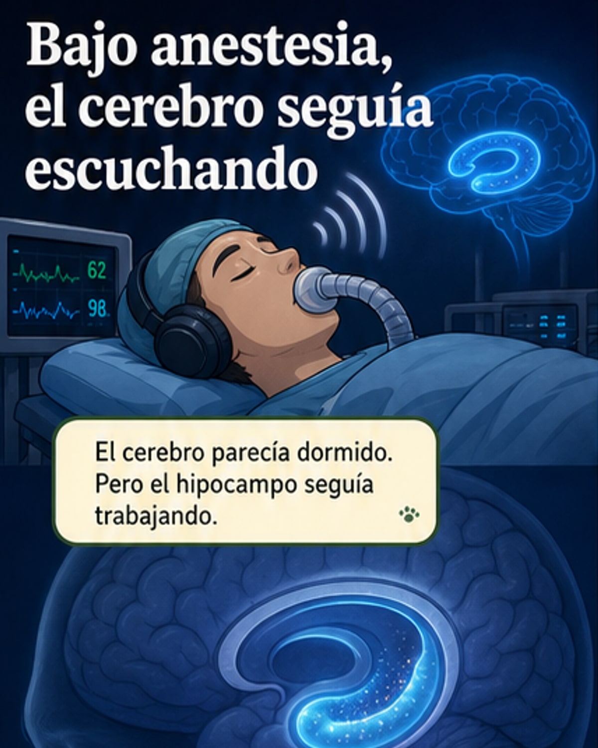 El cerebro sigue analizando sin conciencia