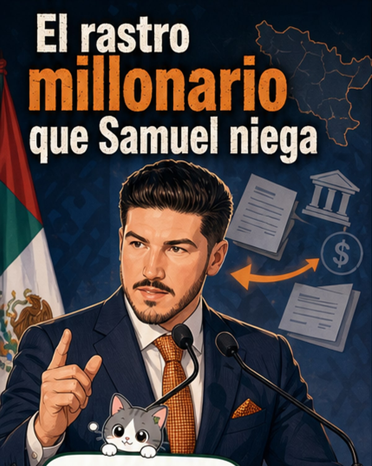 Millones de Nuevo León a despacho de Samuel