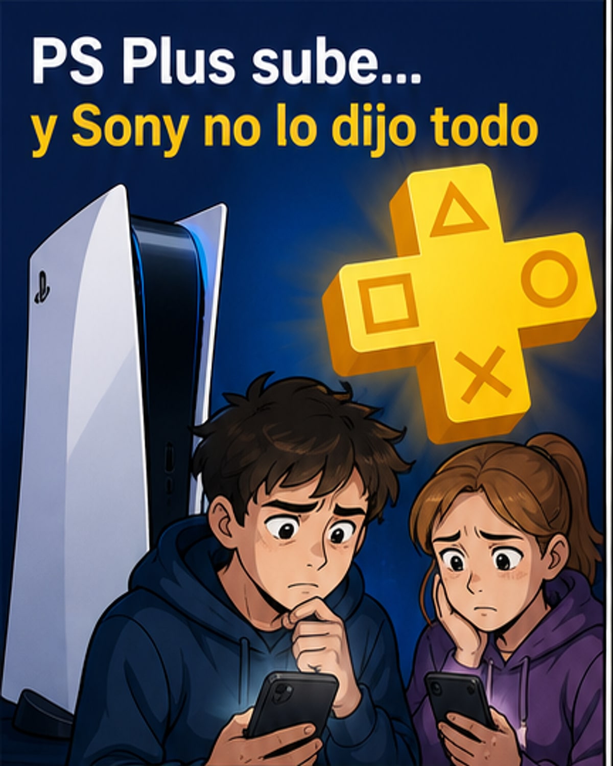 Subida oculta en PS Plus