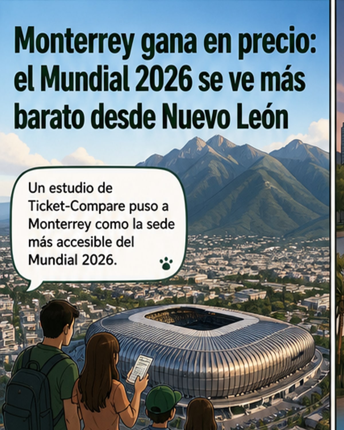 Monterrey, la sede más barata del Mundial