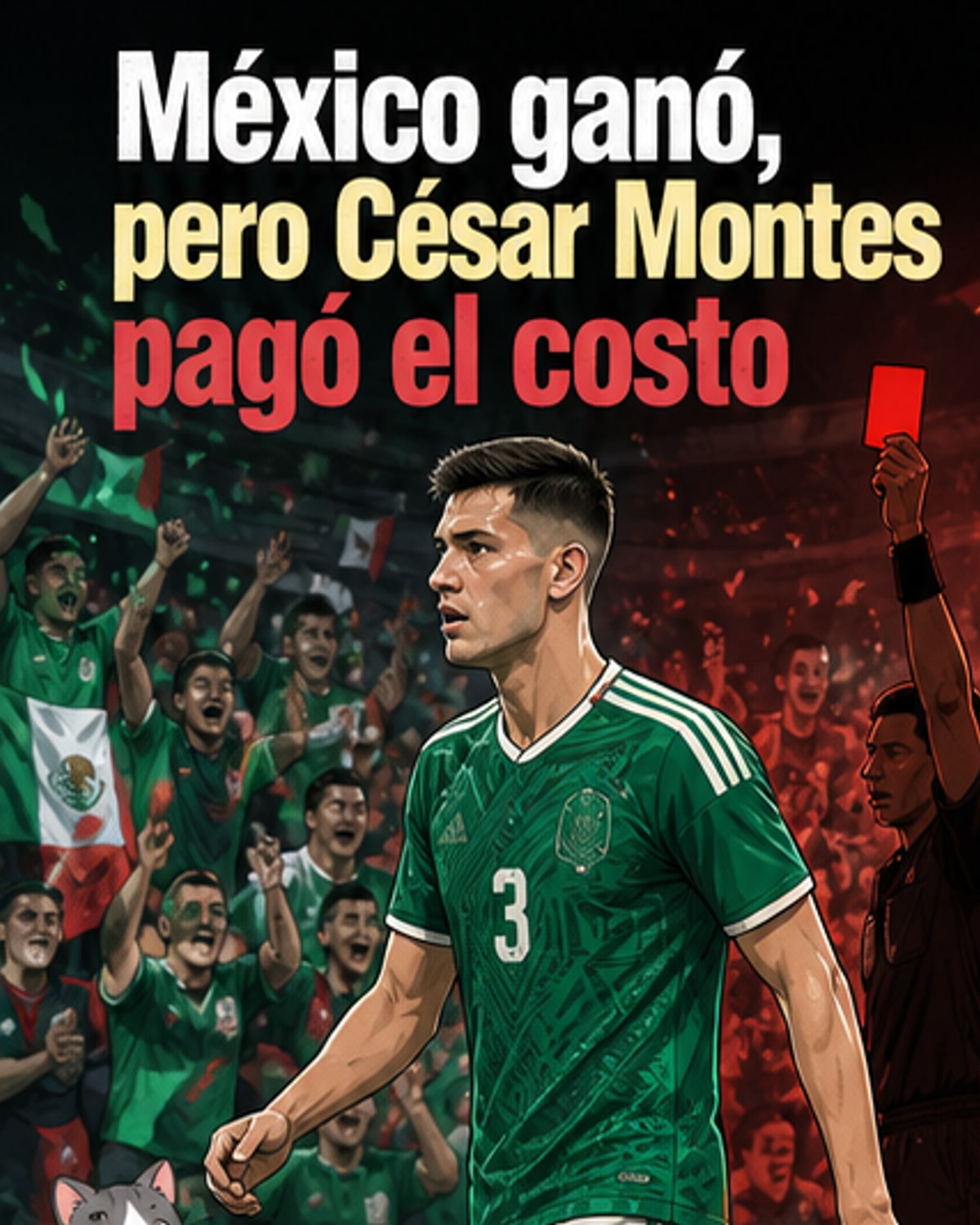 Montes expulsado en Mundial