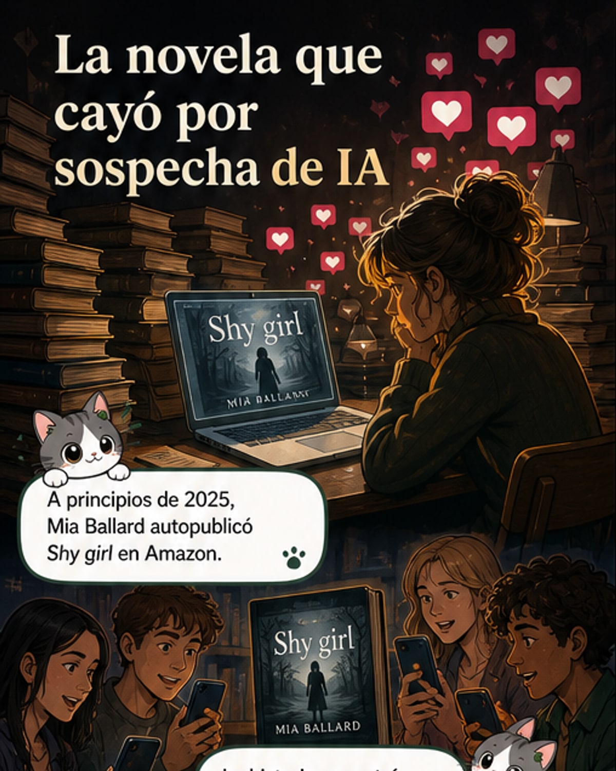 ¿Un libro escrito por IA? La ética en la creación literaria