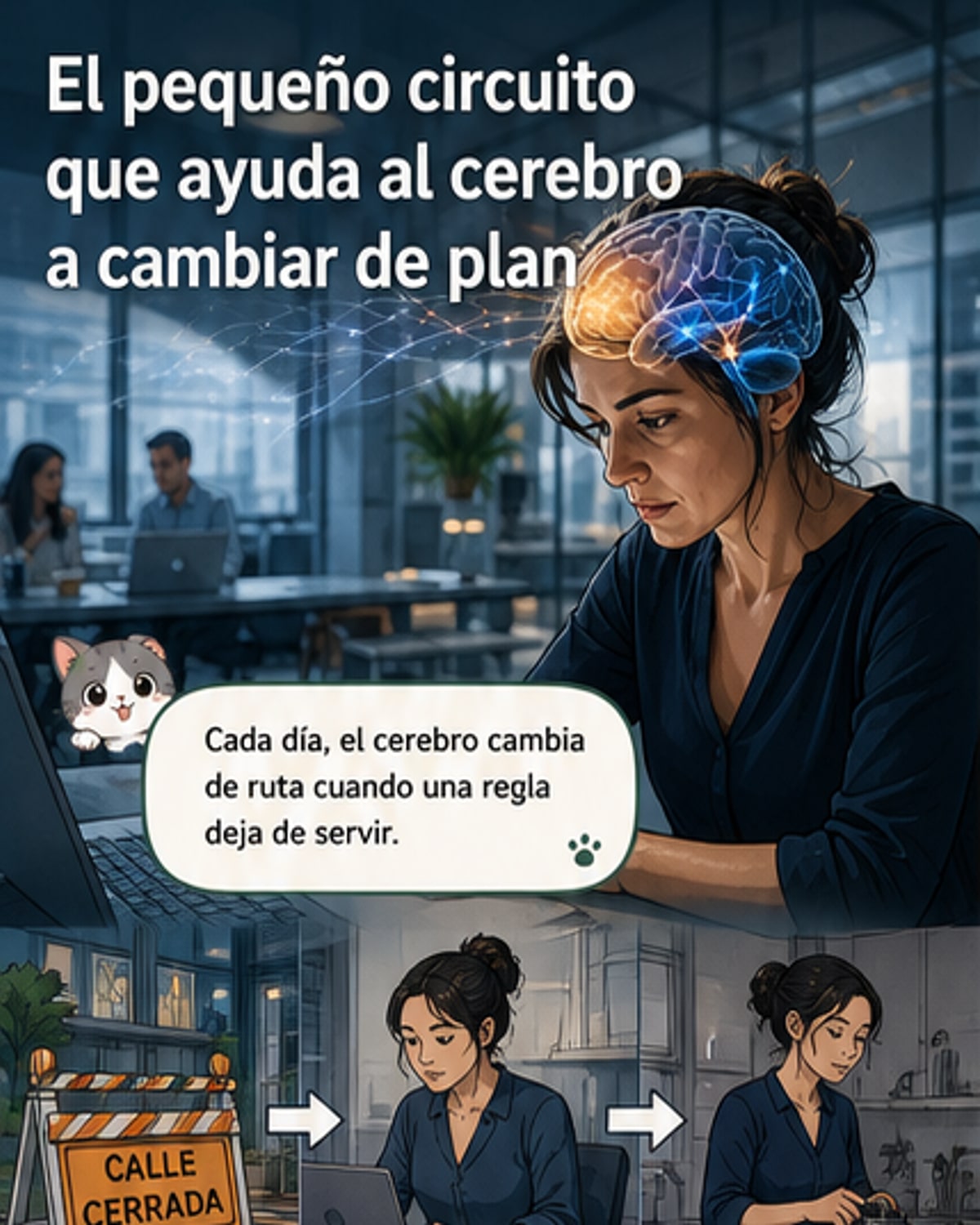 Cómo el cerebro cambia de estrategia