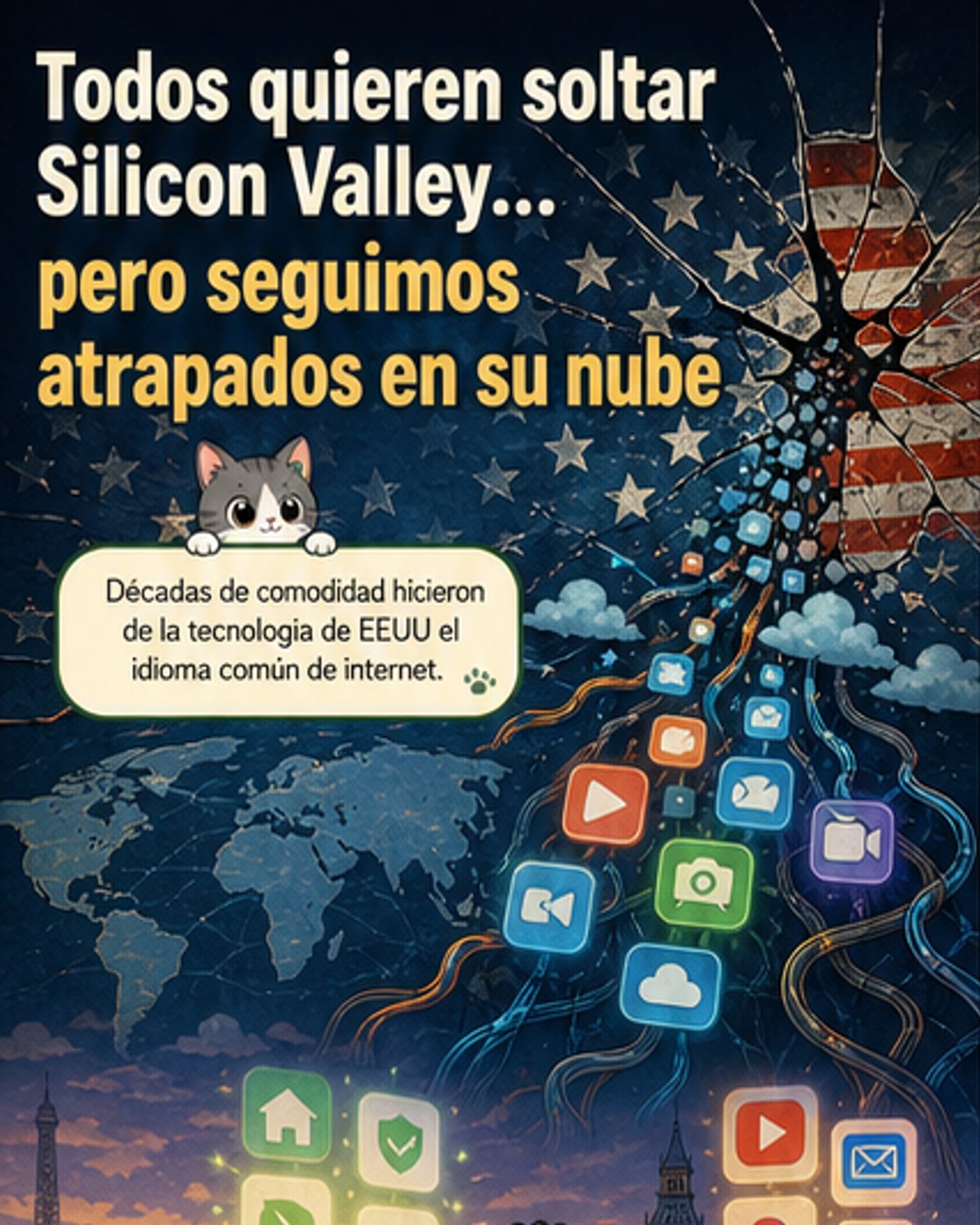 El mundo intenta desconectarse de EEUU
