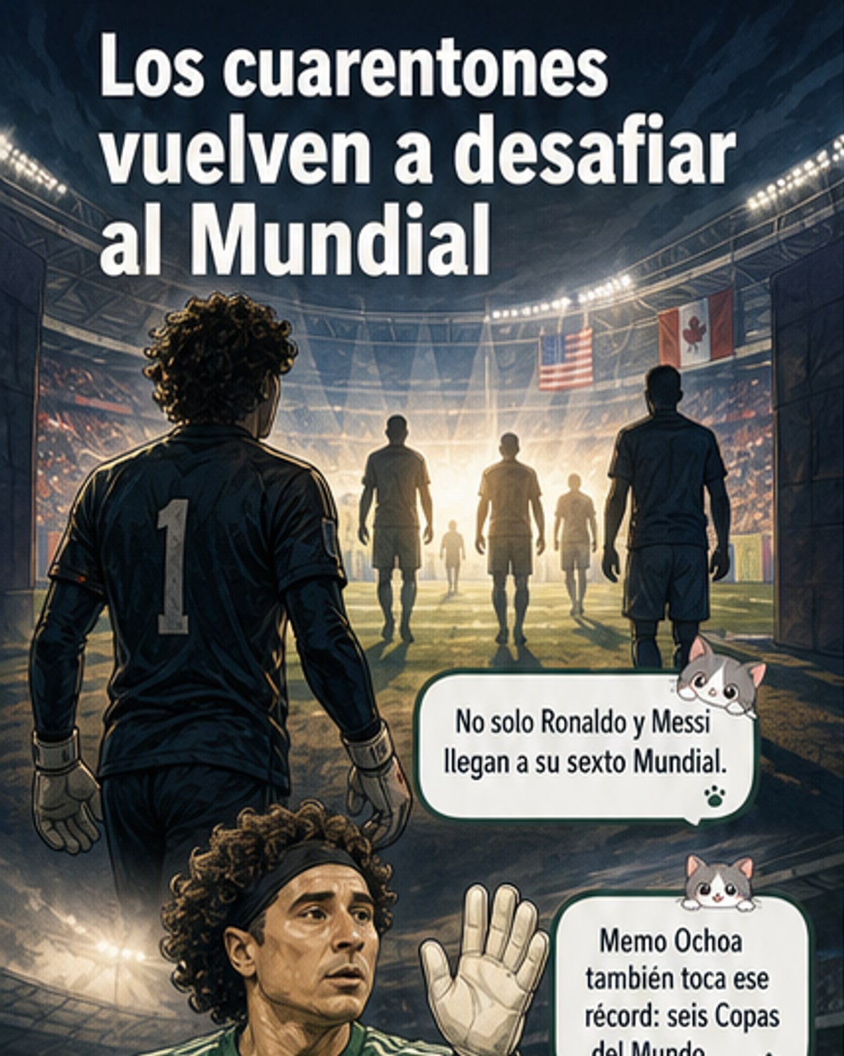 Veteranos de 40+ al Mundial