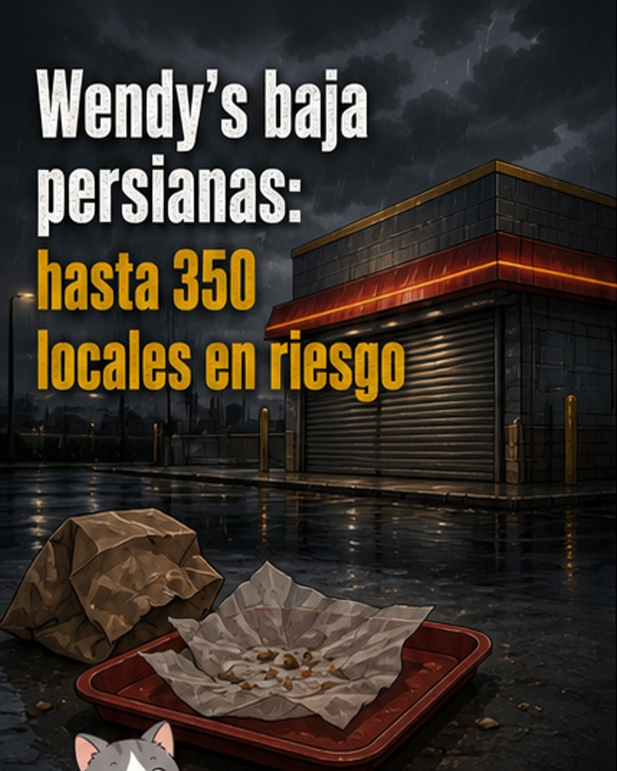Wendy’s cierra cientos de locales en EE.UU.
