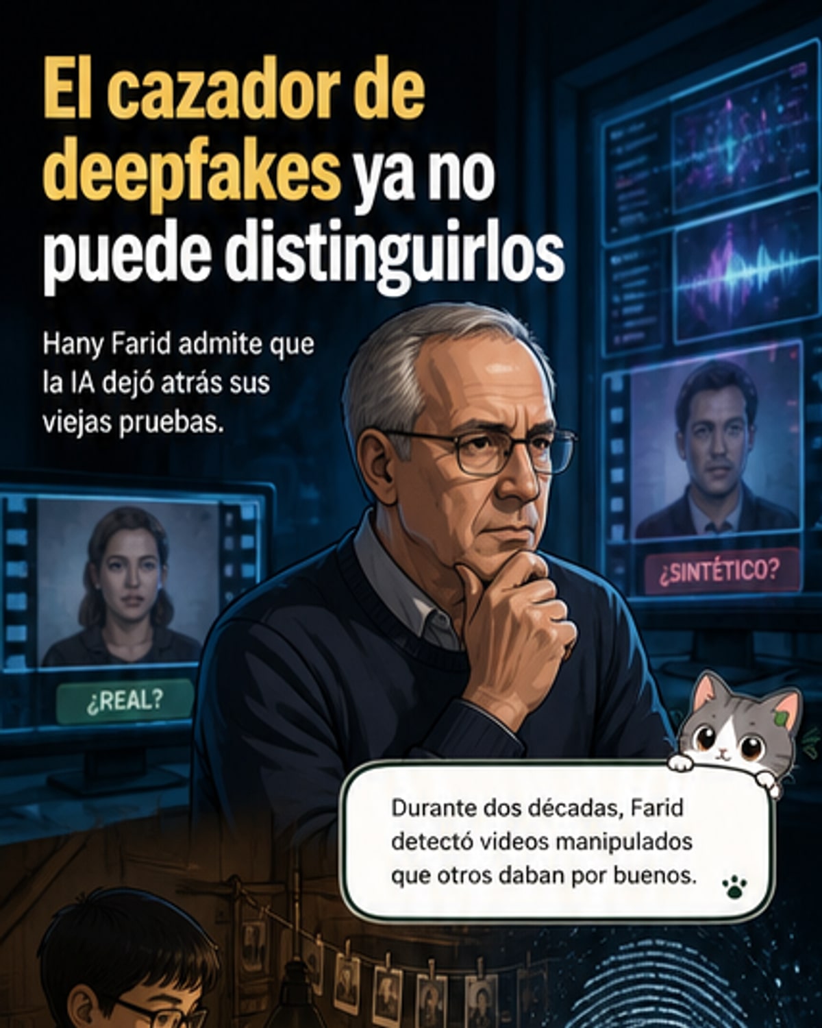 El experto en deepfakes ya no ve la diferencia