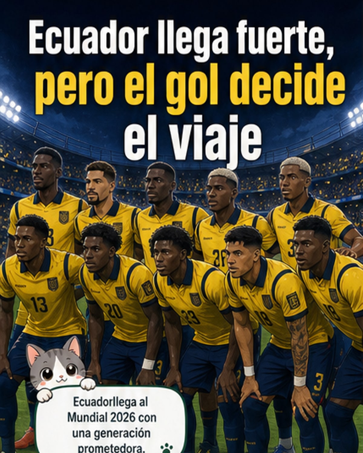 Ecuador va fuerte en defensa, pero ¿y el gol?