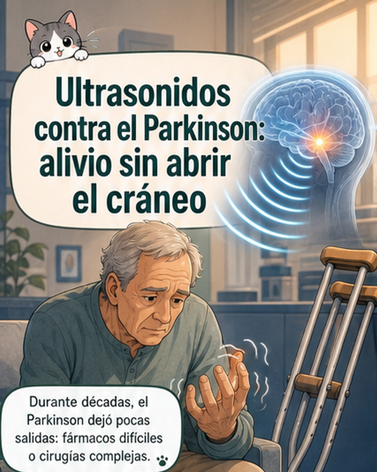 Ultrasonidos que calman el Parkinson