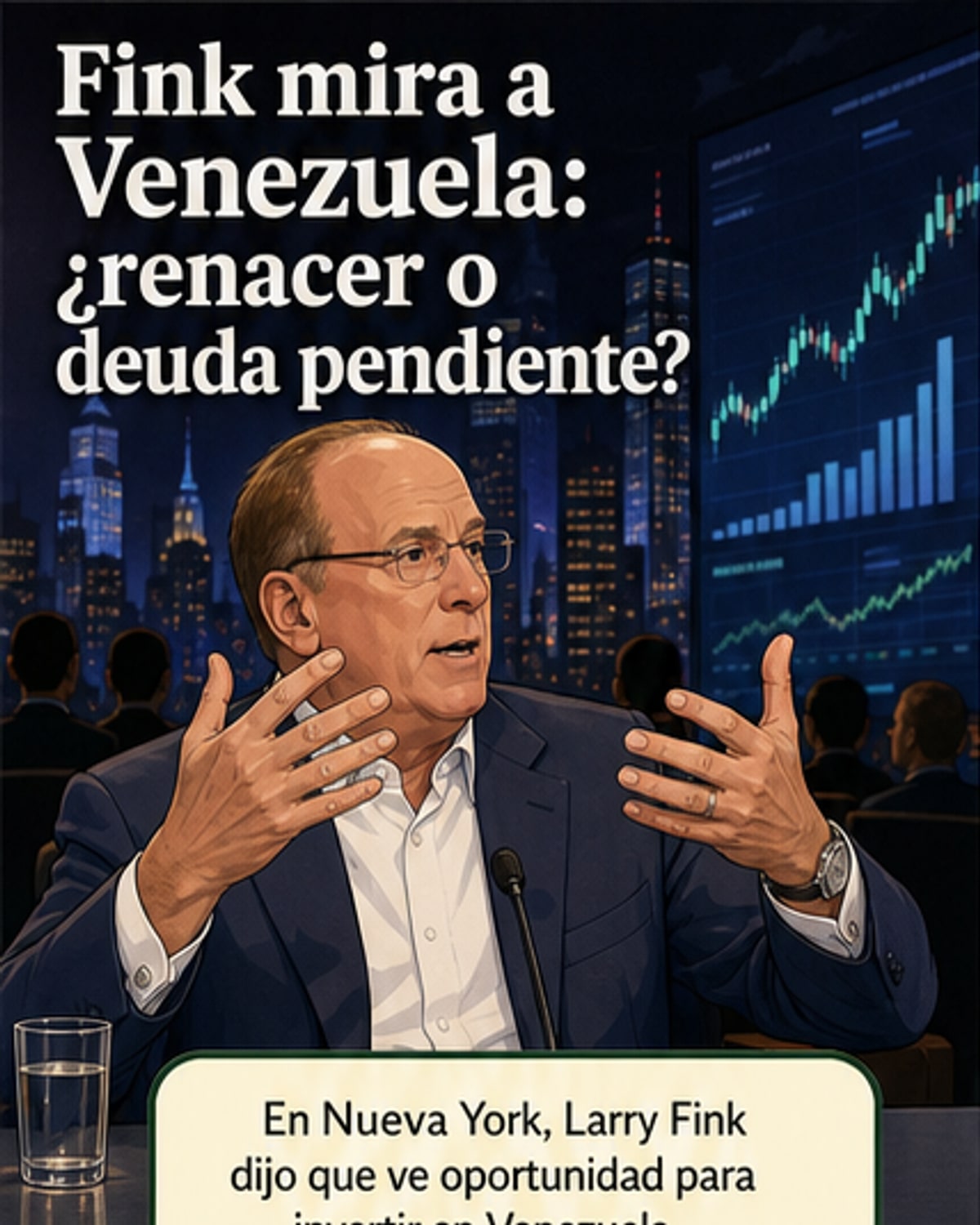 BlackRock ve oportunidad en Venezuela