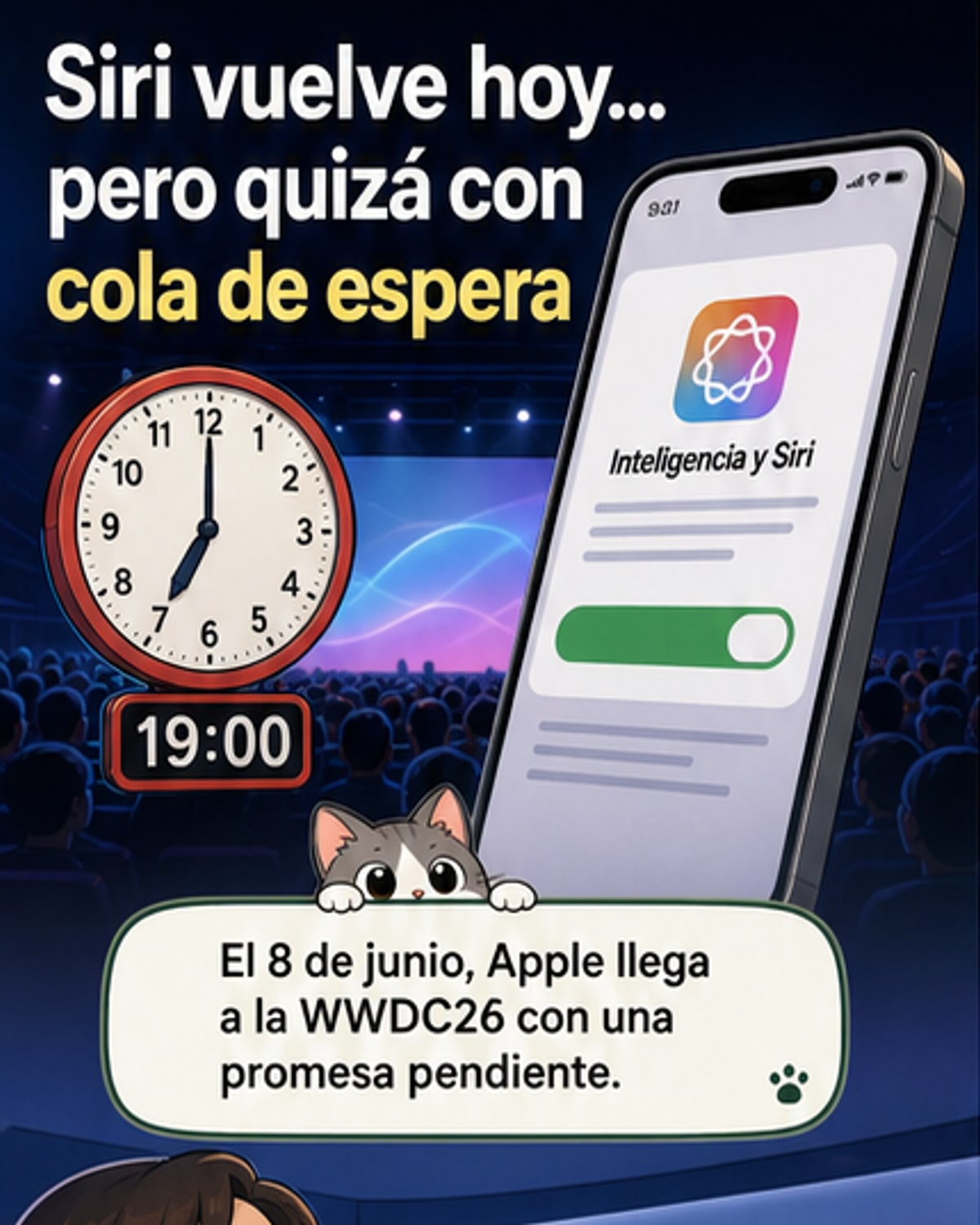 Hoy renace Siri: ¿lista de espera?