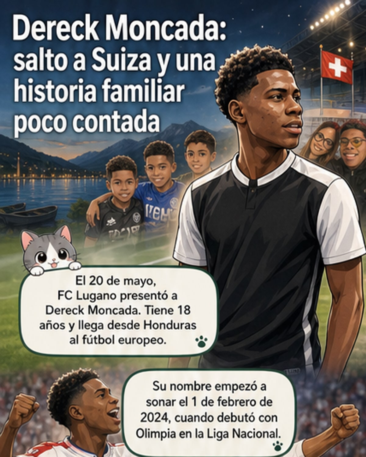 El salto europeo de Dereck Moncada