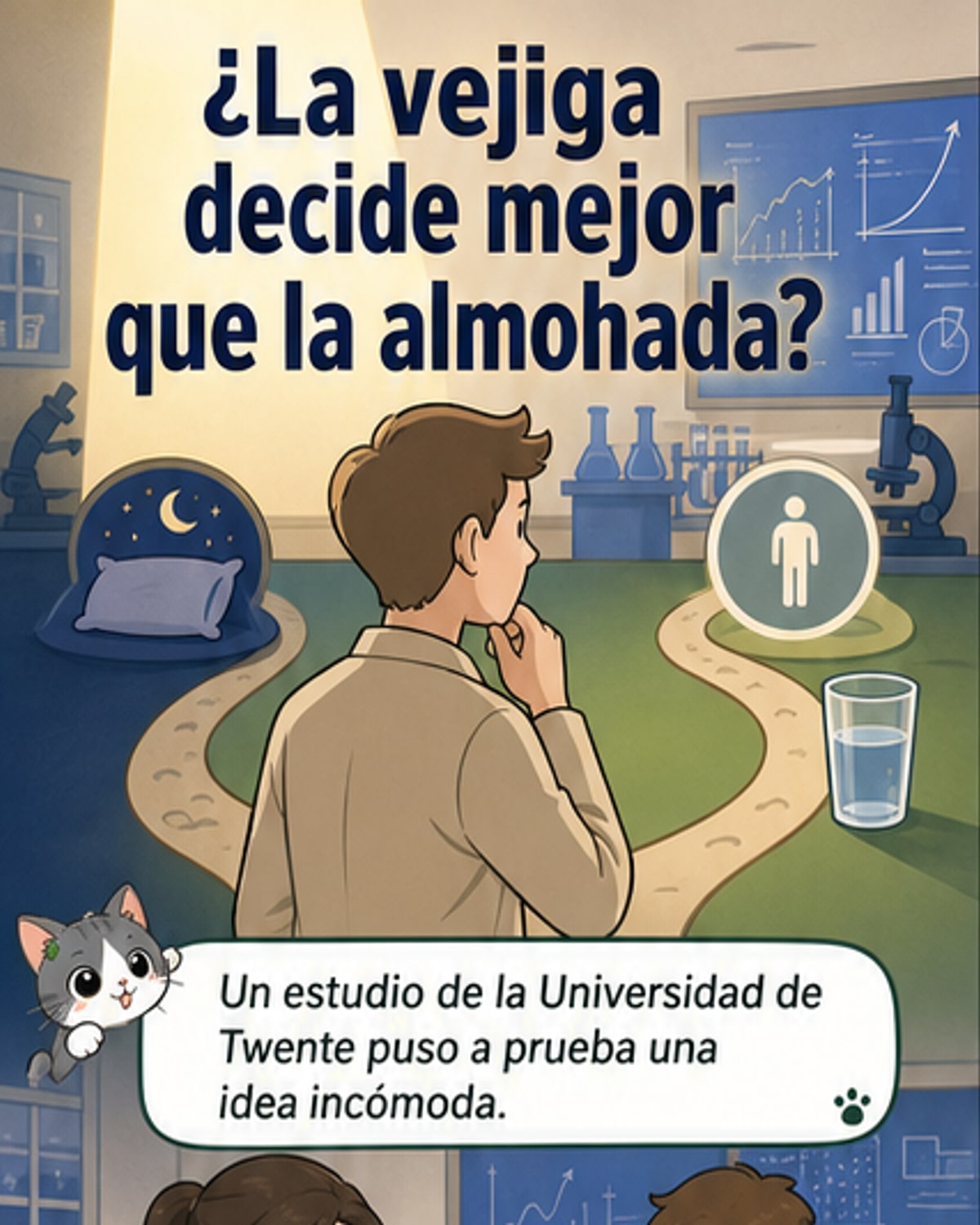 ¿Mejor con vejiga llena?