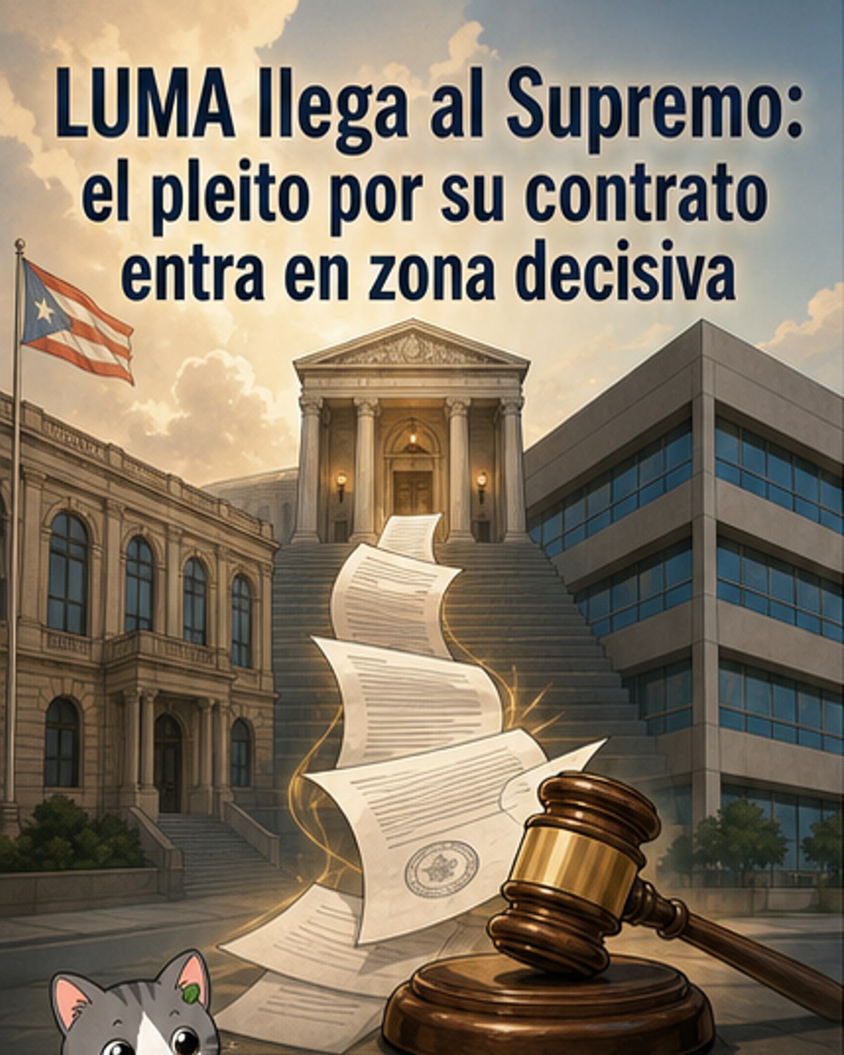 El Gobierno y la AAPP van al Supremo por contrato de LUMA
