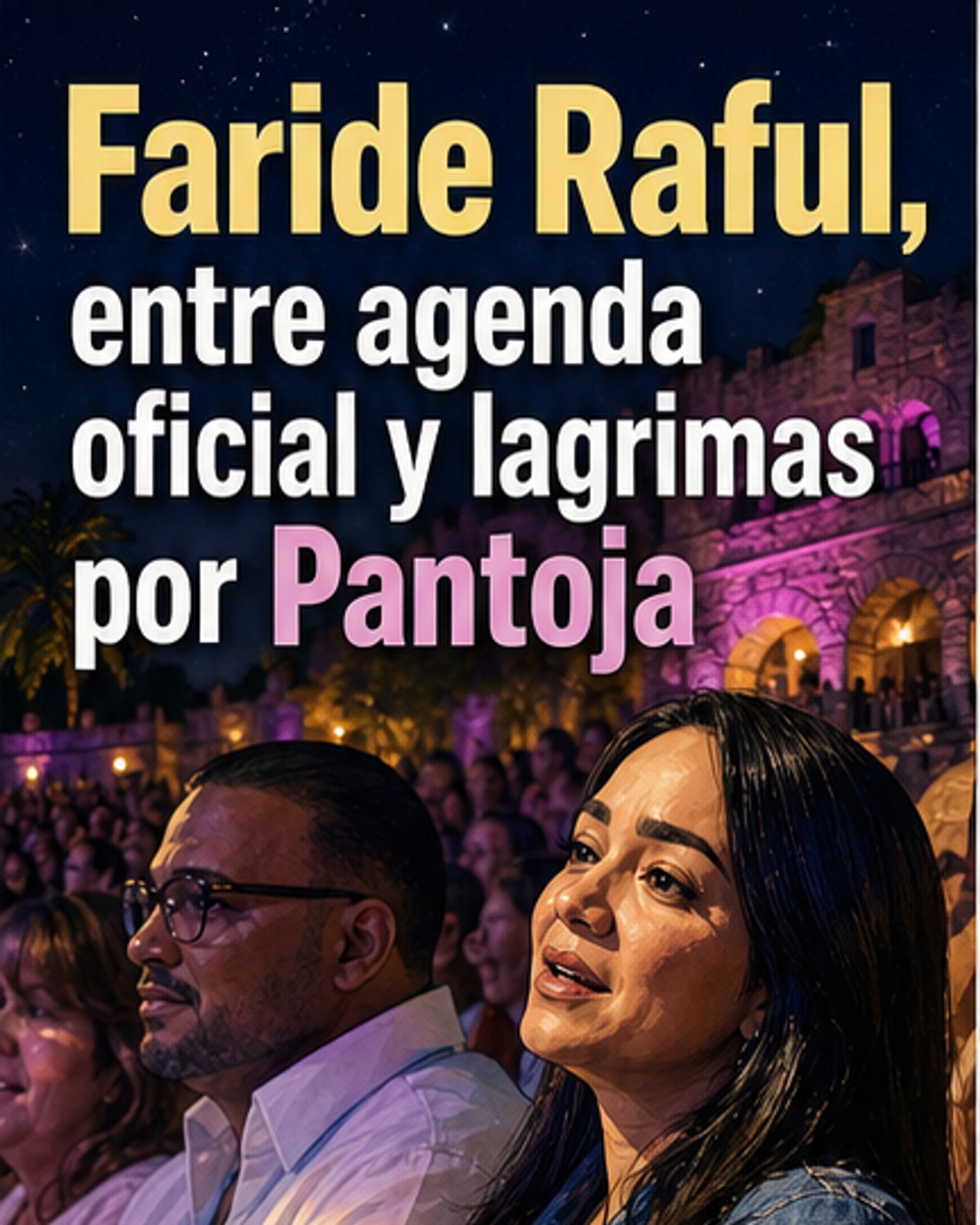 Ministra llora escuchando a Pantoja