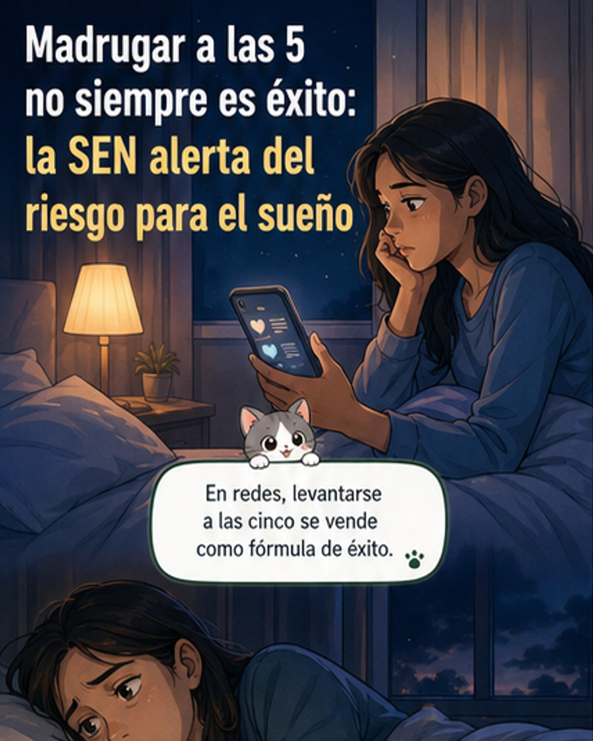 Madrugar no es saludable para todos