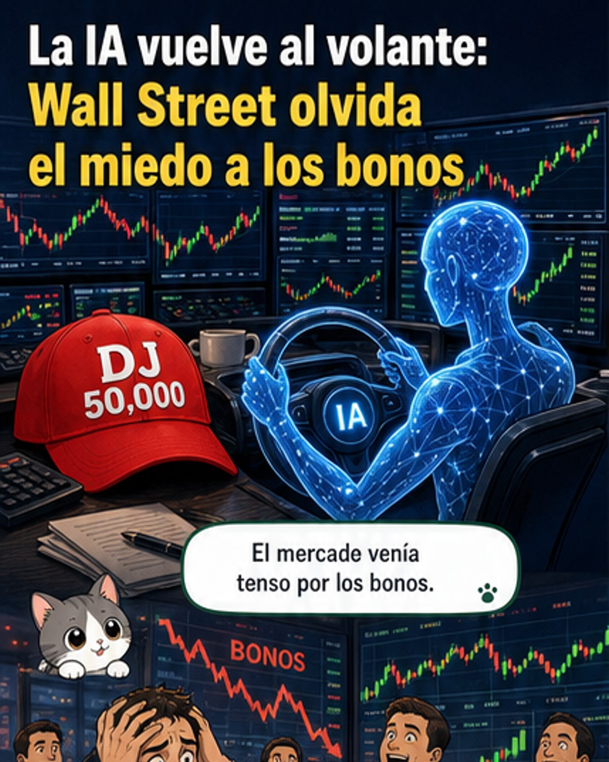 La IA reactiva los mercados