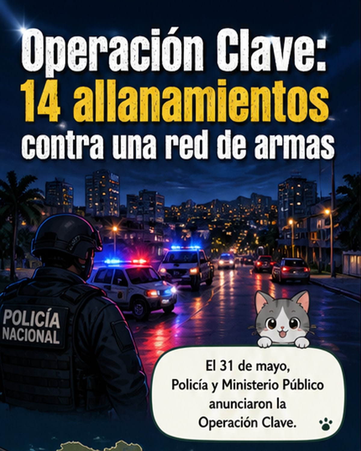 Desmantelan red internacional de tráfico de armas