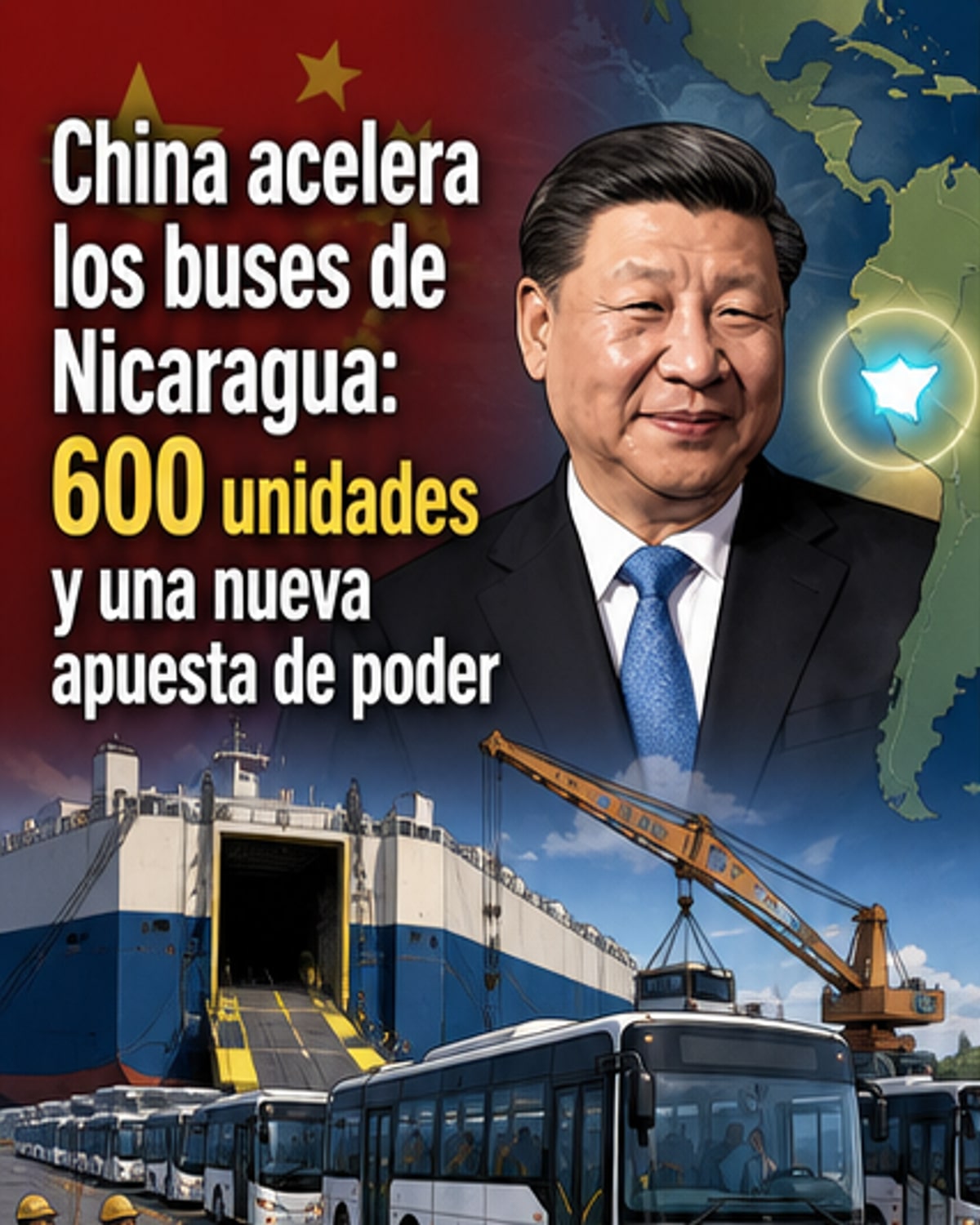 China impulsa modernización del transporte en Nicaragua