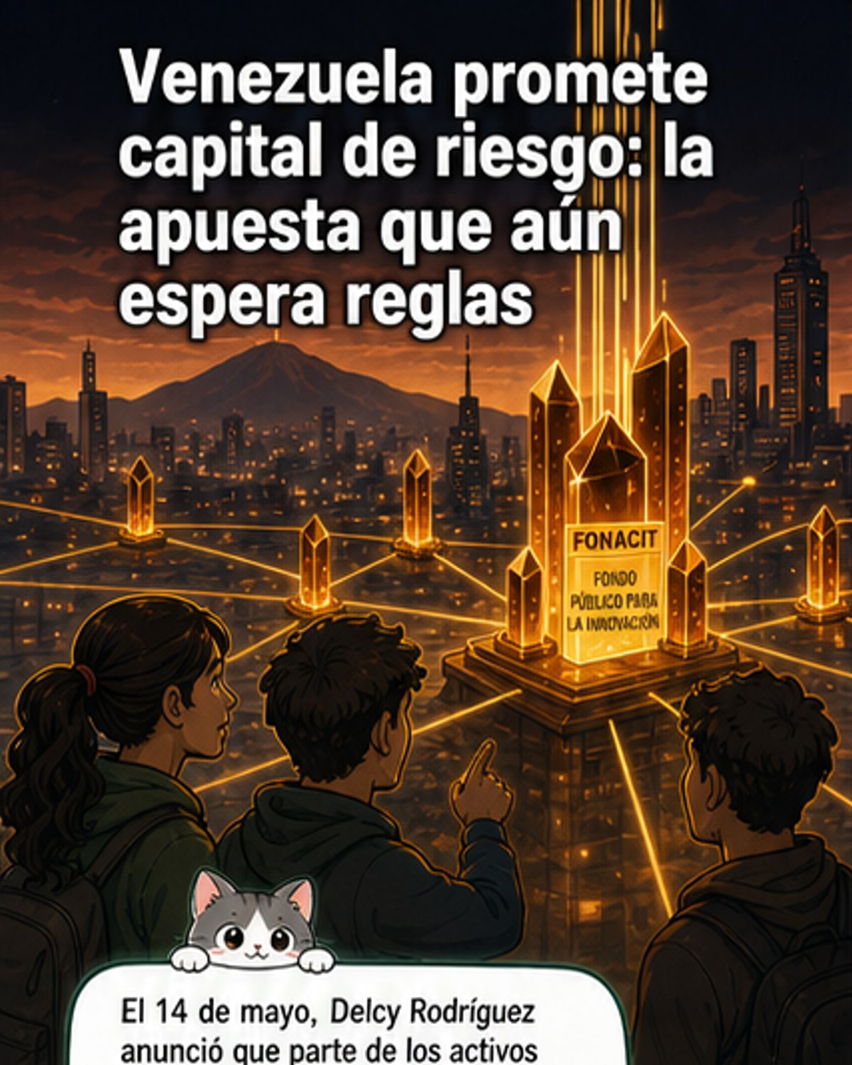 Venezuela lanza VC estatal para startups