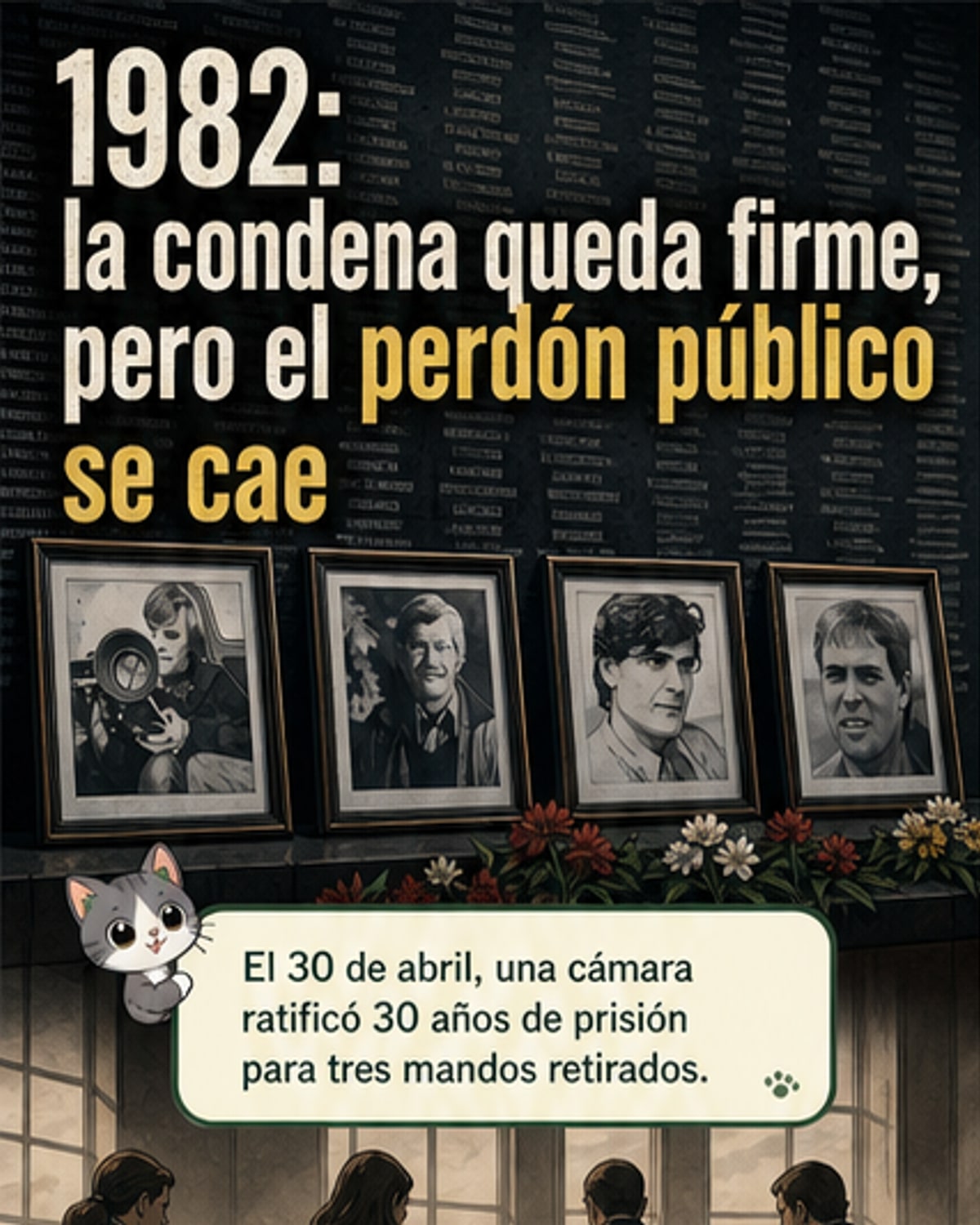 Tres generales condenados por asesinar periodistas