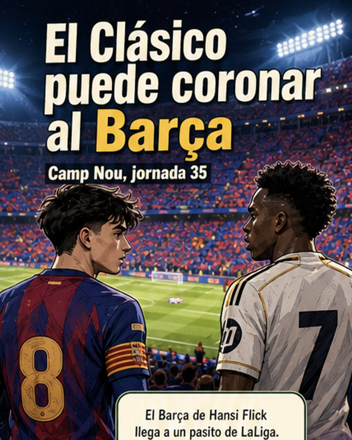 Barcelona, a un paso del título en el Clásico