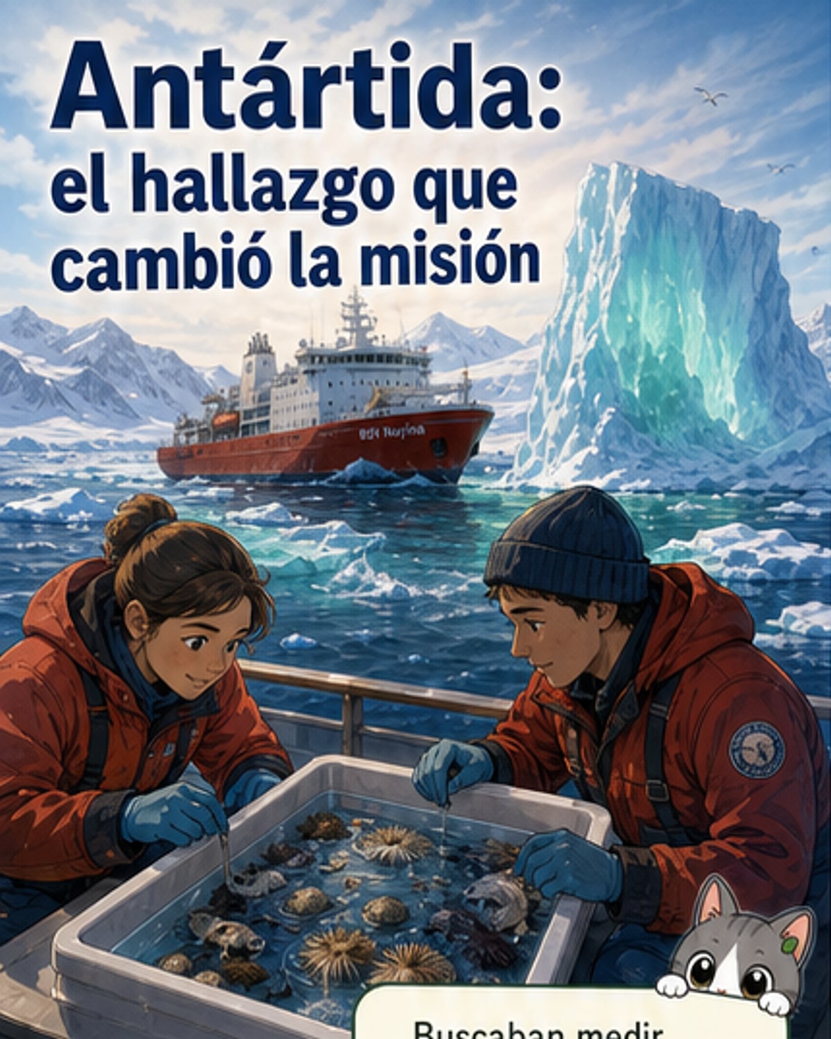 Descubren criaturas marinas nunca vistas en la Antártida