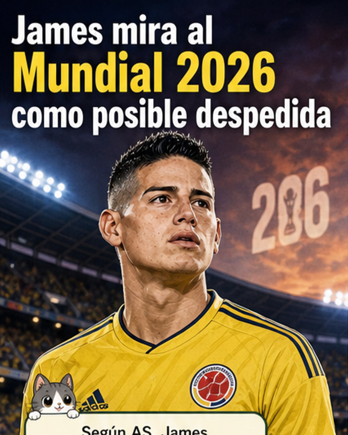 ¿Última Copa para James?