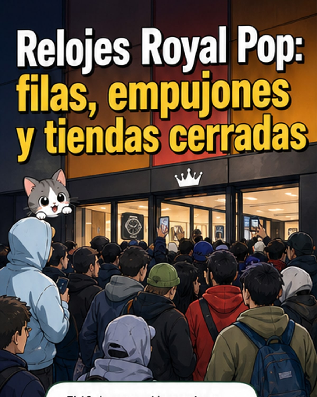 Reventa descontrolada tras lanzamiento de reloj Swatch