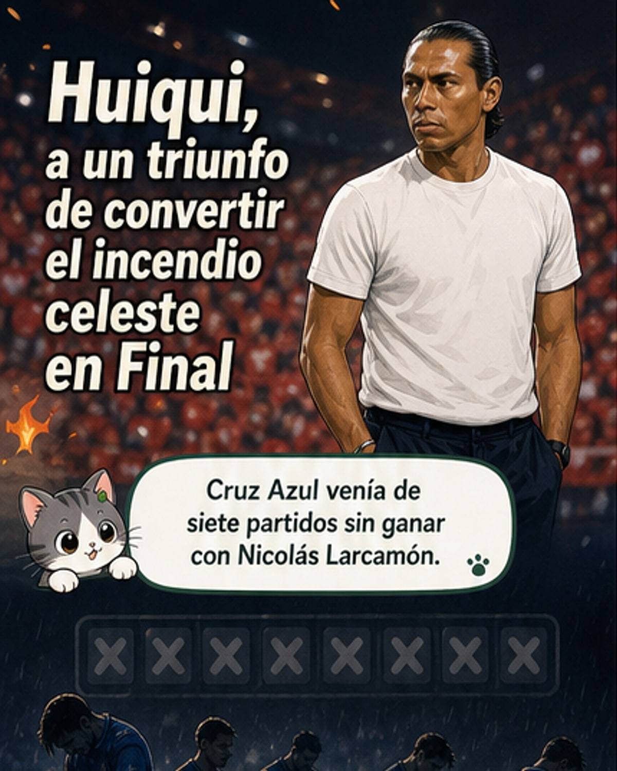 Huiqui, a un paso de la gloria